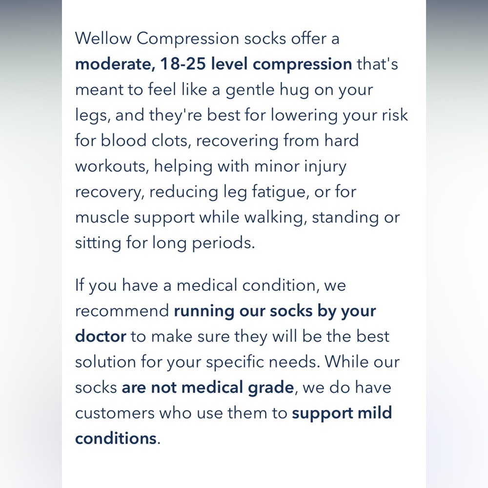 Wellow Compression Knee Socks NWT
Size XL Wide Calf - Picture 4 of 7